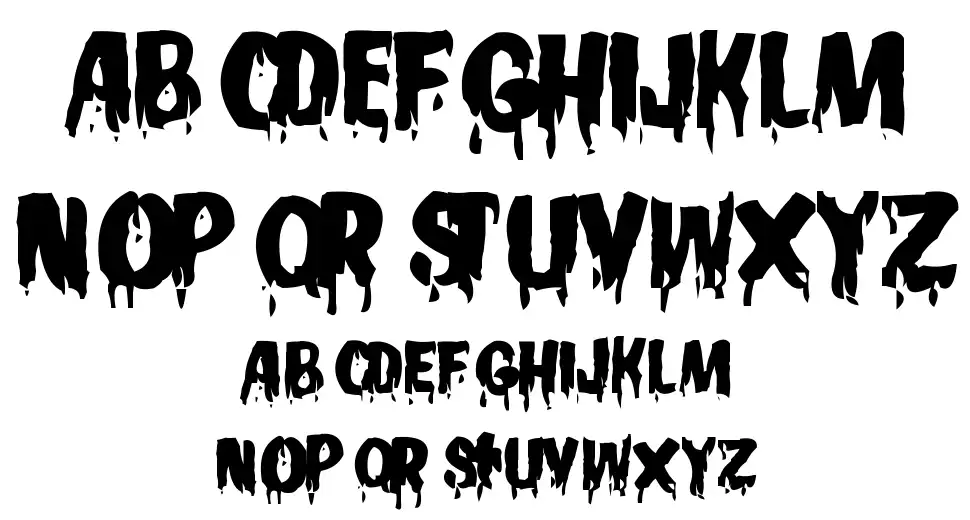 Gooey font