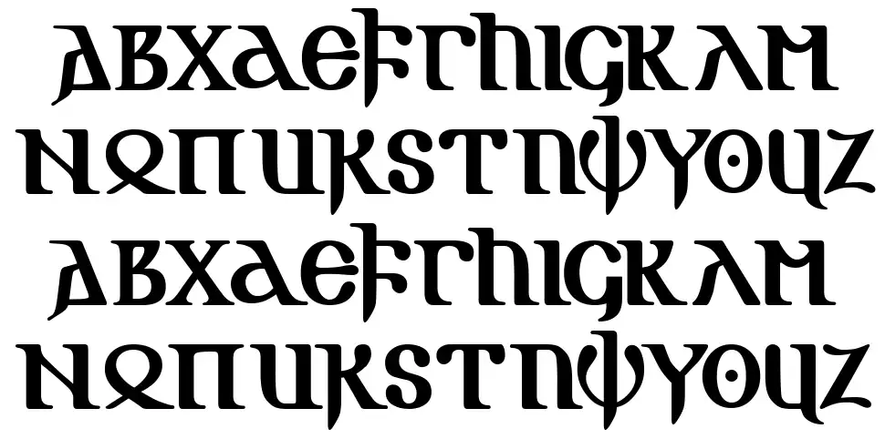 Gotic AOE font