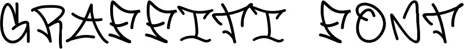 Graffiti font