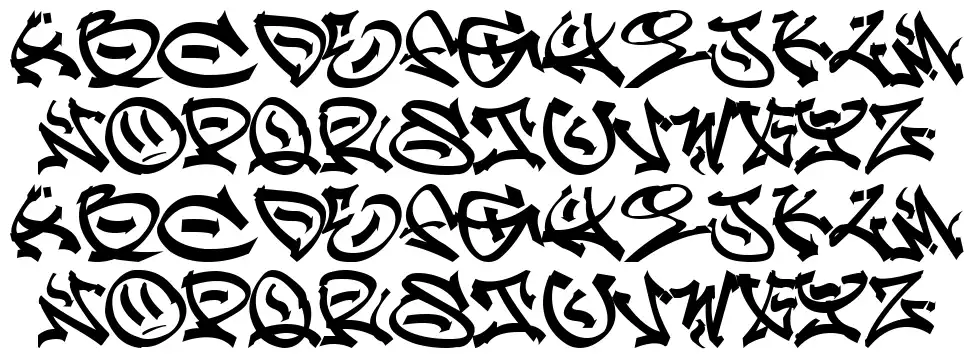 Graffpity font