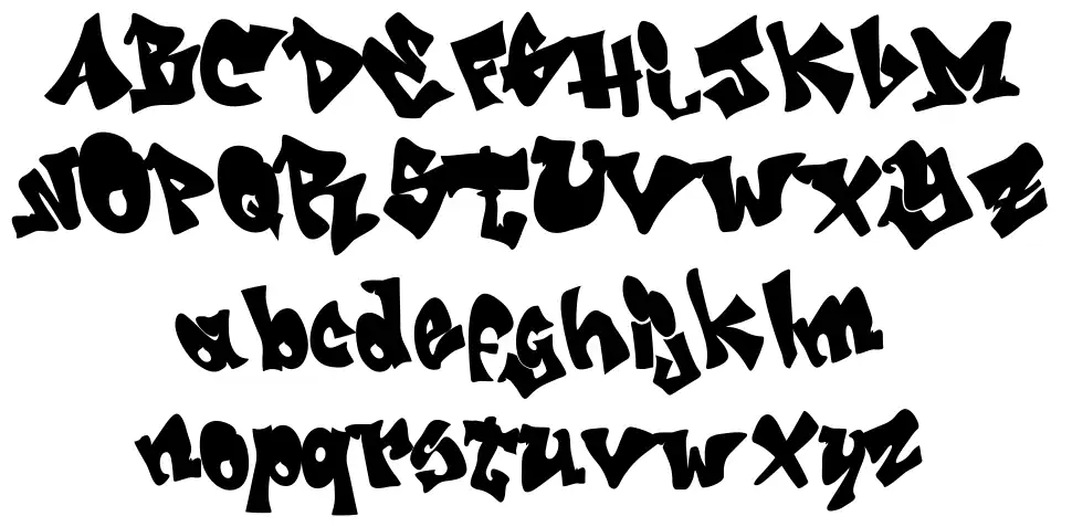 Grafiti Jedagraphicx font