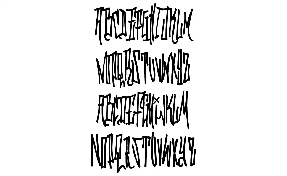 Grafitik Riot font