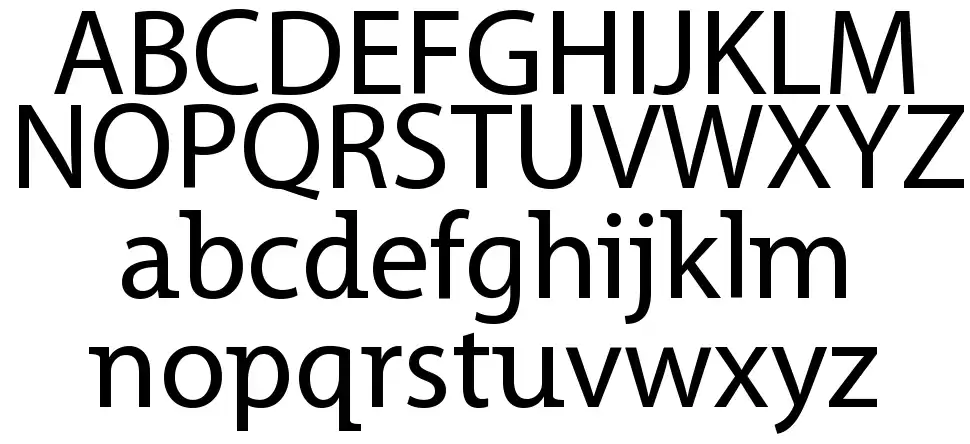 Grandesign Neue Roman font