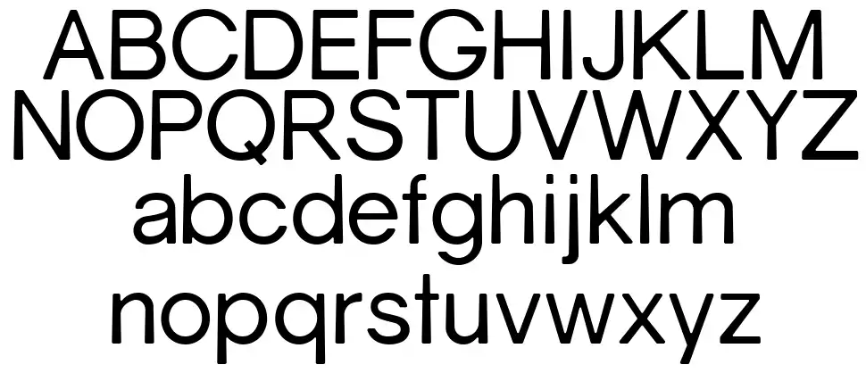 Gravity font