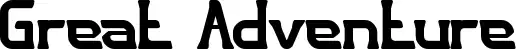 Great Adventure font