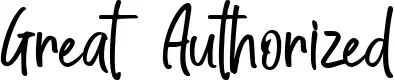 Great Authorized