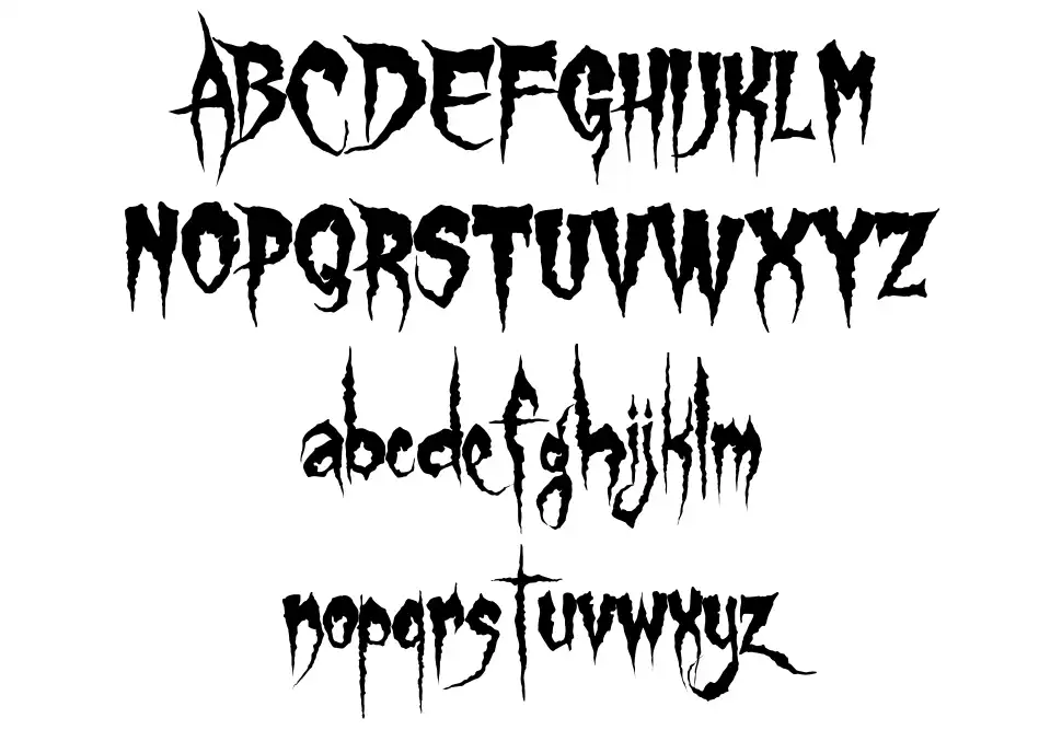 Gypsy Curse font