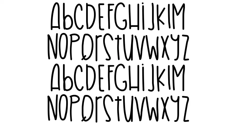 Hair Problems font