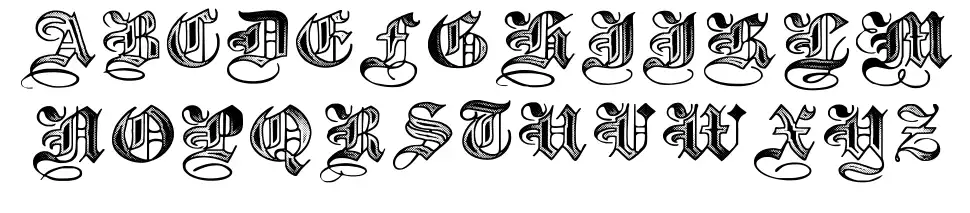 Halftone font