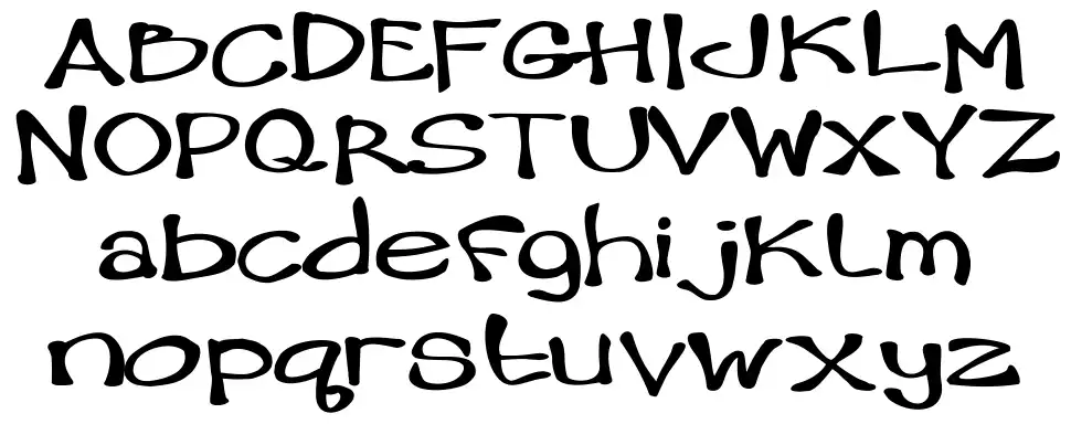 Hambone font
