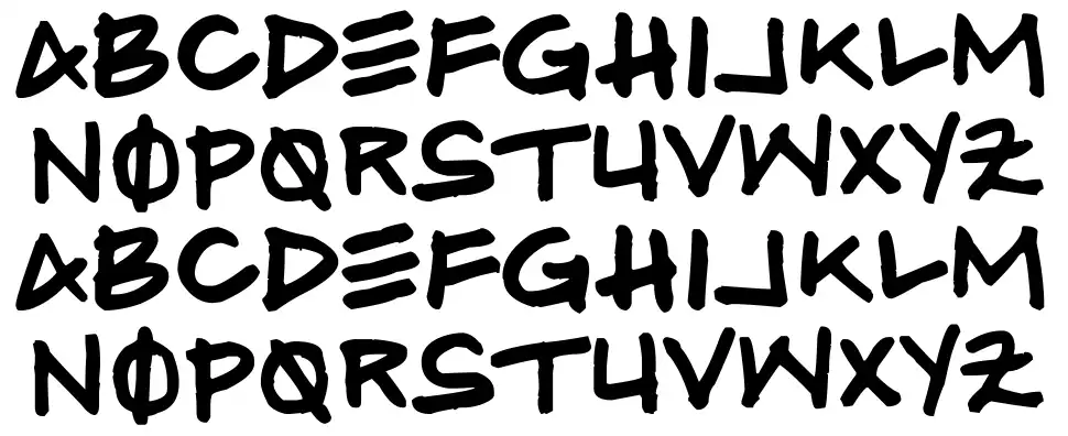 Hammer font