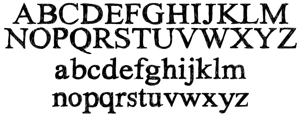 Hand Times font