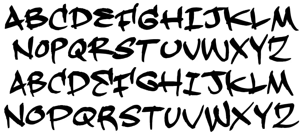 Hardkaze font
