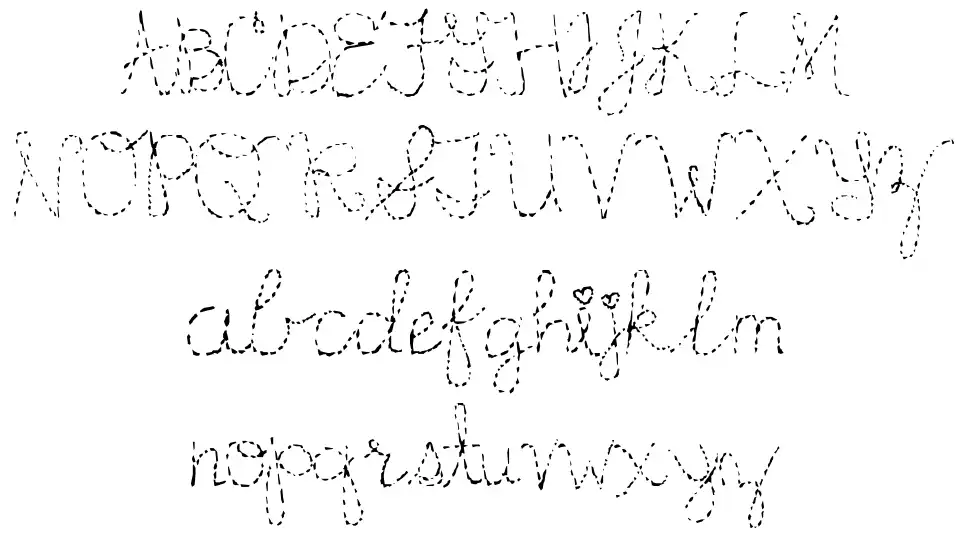 Heart font