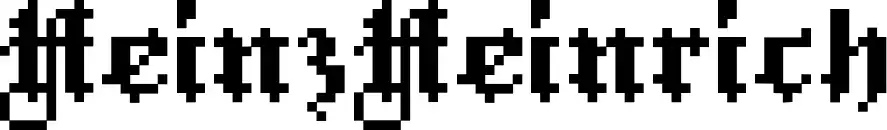HeinzHeinrich font