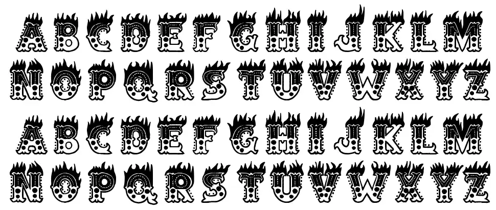 Hell Circus font
