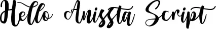 Hello Anissta Script