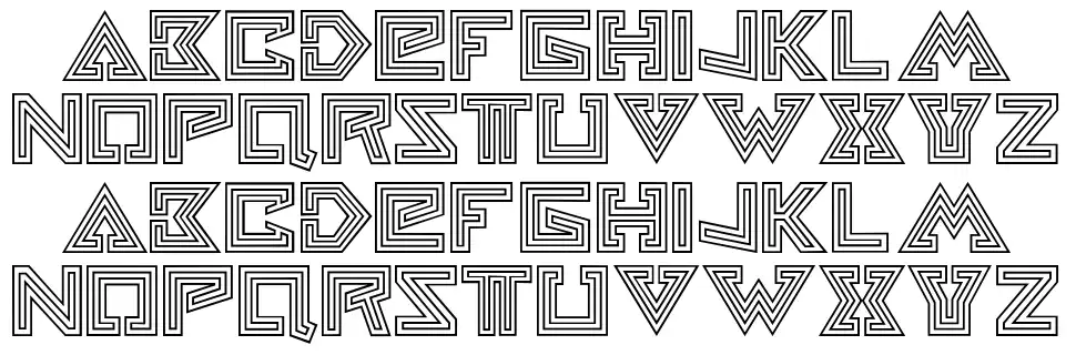 Hello Earth font