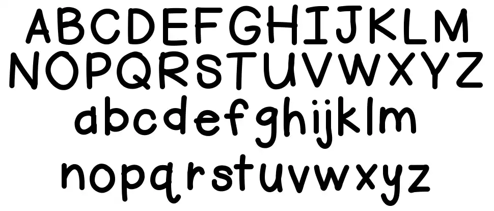 Hello Firstie font