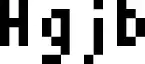 Hgjb font