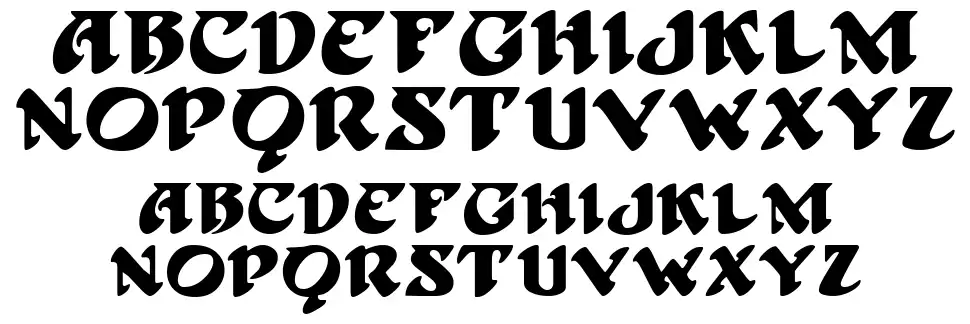Hoffmann font