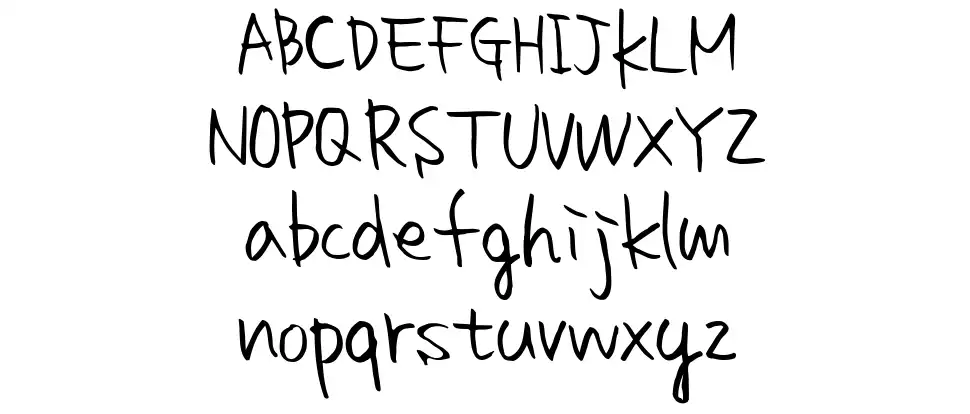 Homework font