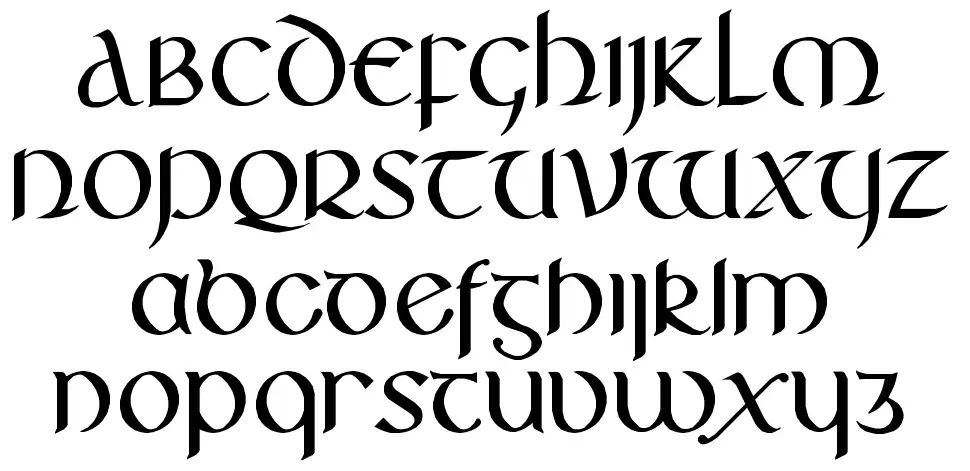 Huggles font