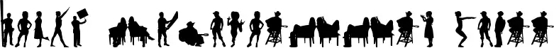 Human Silhouettes Three