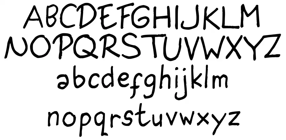 I am Seventeen font