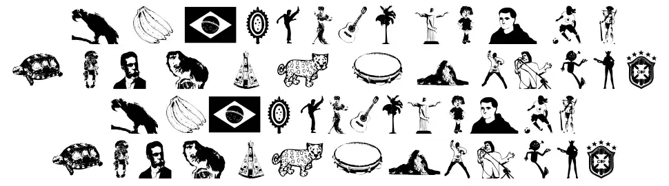 Icones do Brasil font