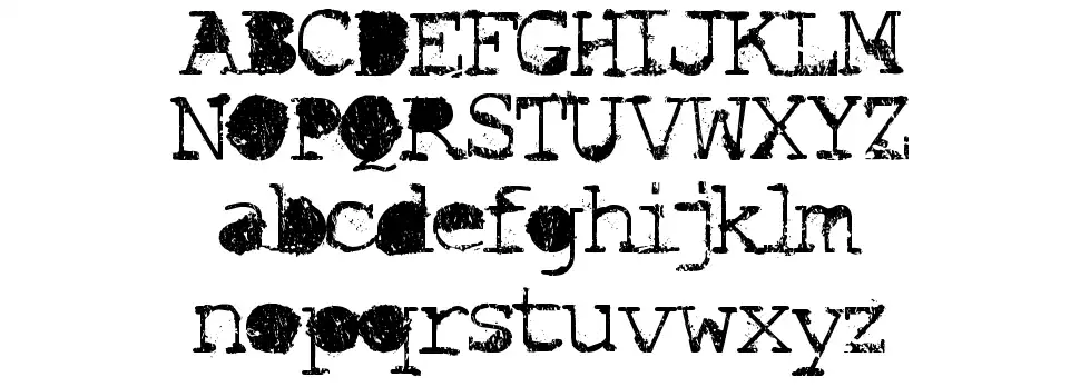 Idiot font