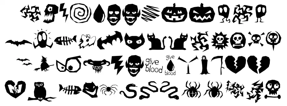 Ill October font