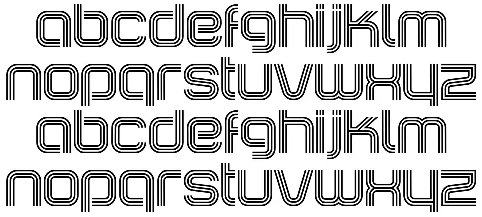 Incopins Clusters font