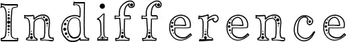 Indifference font by Amy Louise Bandy - FontRiver