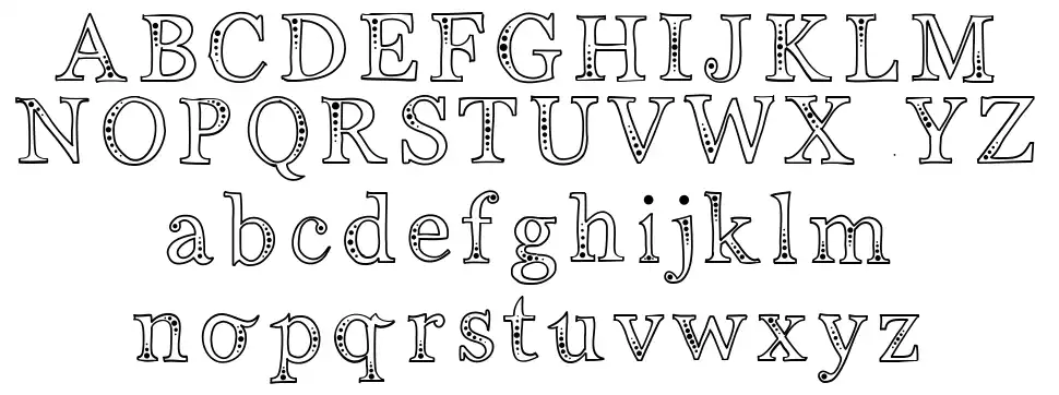 Indifference font