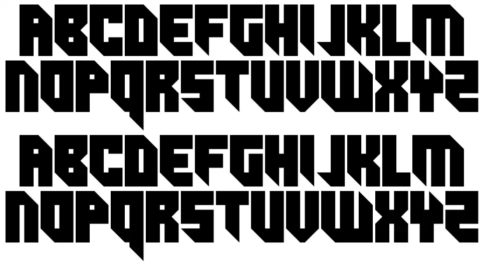 Indocorno font