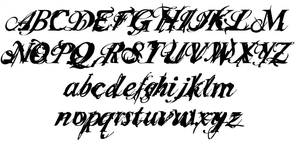 Infiltrace font