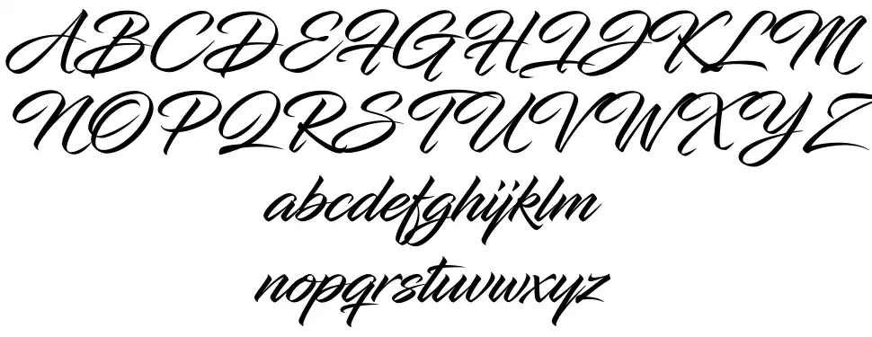 Infinite Stroke font