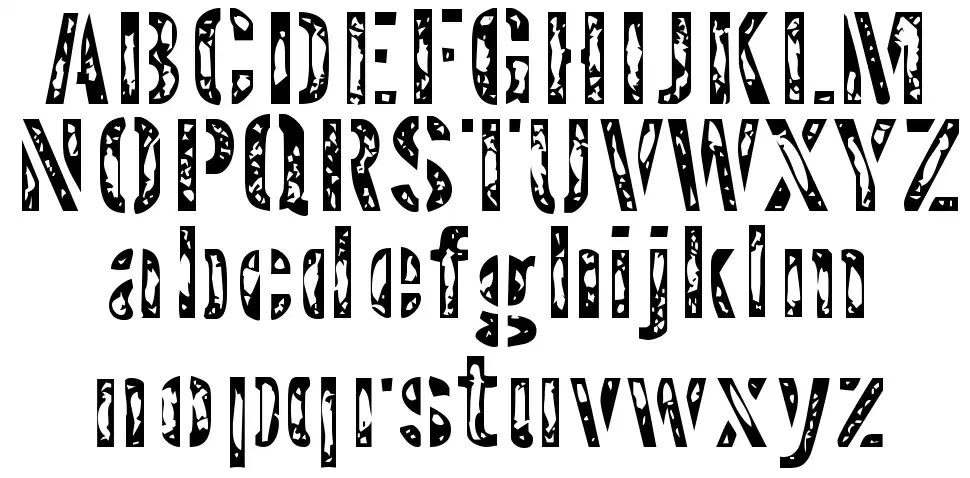 Interplanetary Crap schriftart