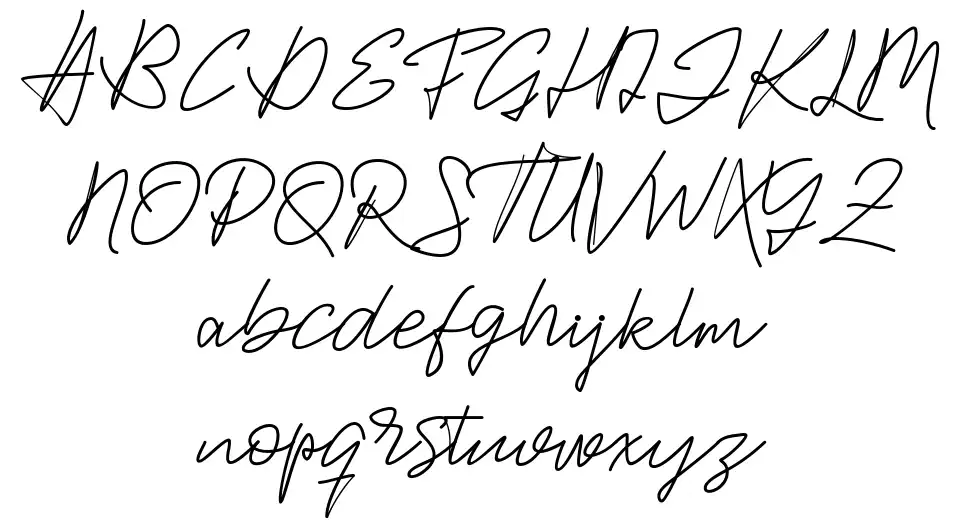 Jackson Script font