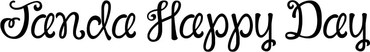 Janda Happy Day font