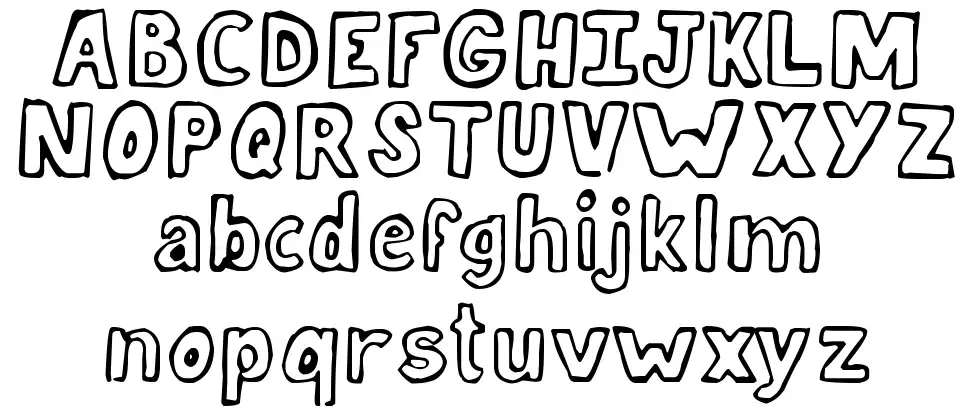 Jellyka Lucky Day font