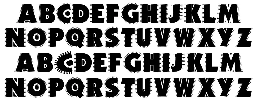 Jicama font