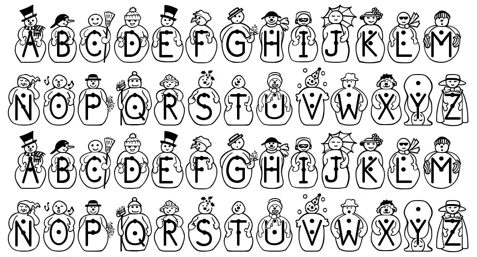 JS Snowbiz font