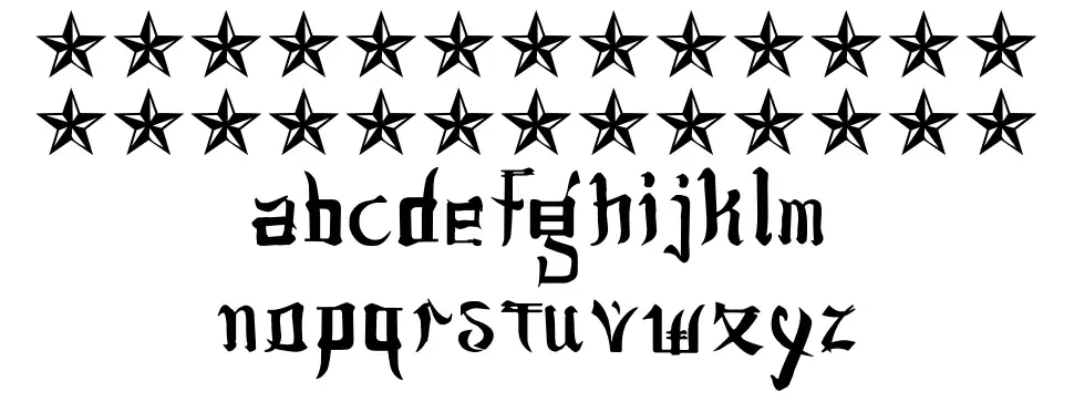 JSA Lovechinese font