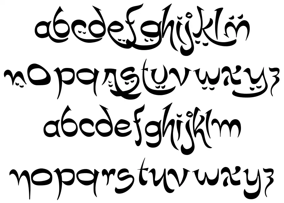 K22 Timbuctu font