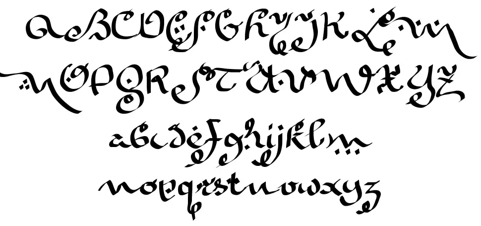 Kara Ben Nemsi font