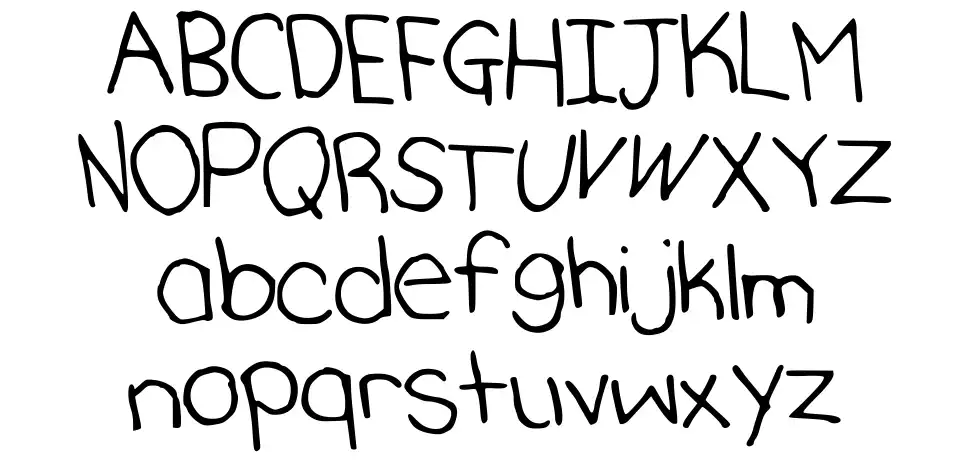 Katherines Hand font