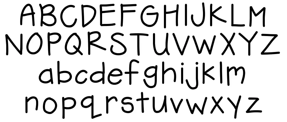 KB Freezer Burn font