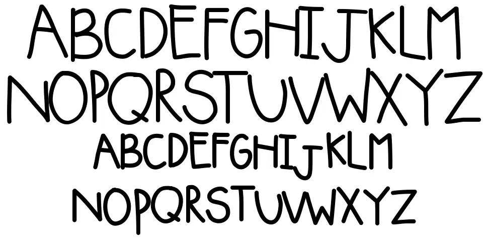 KB Squishy Blanket font by Khrys Bosland FontRiver